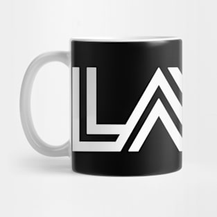 LAVA // solo // white // horizontal Mug